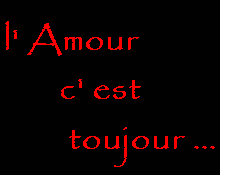 l'amour